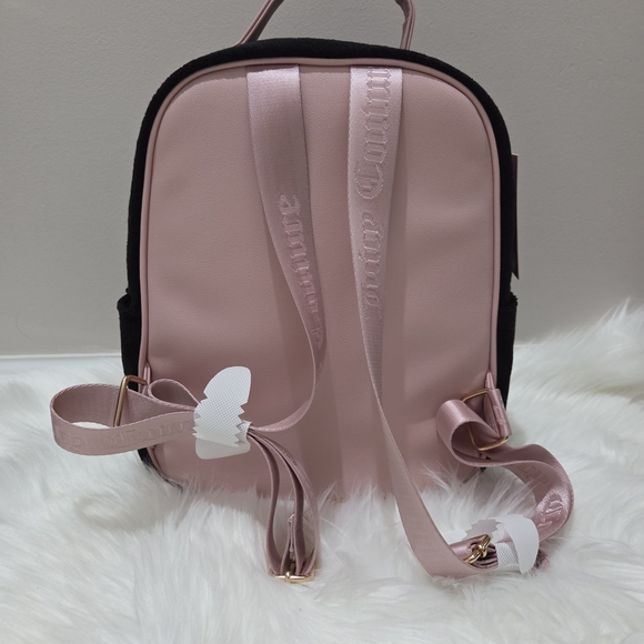 Juicy Couture Black and Pink Backpack - Picture 2 of 5